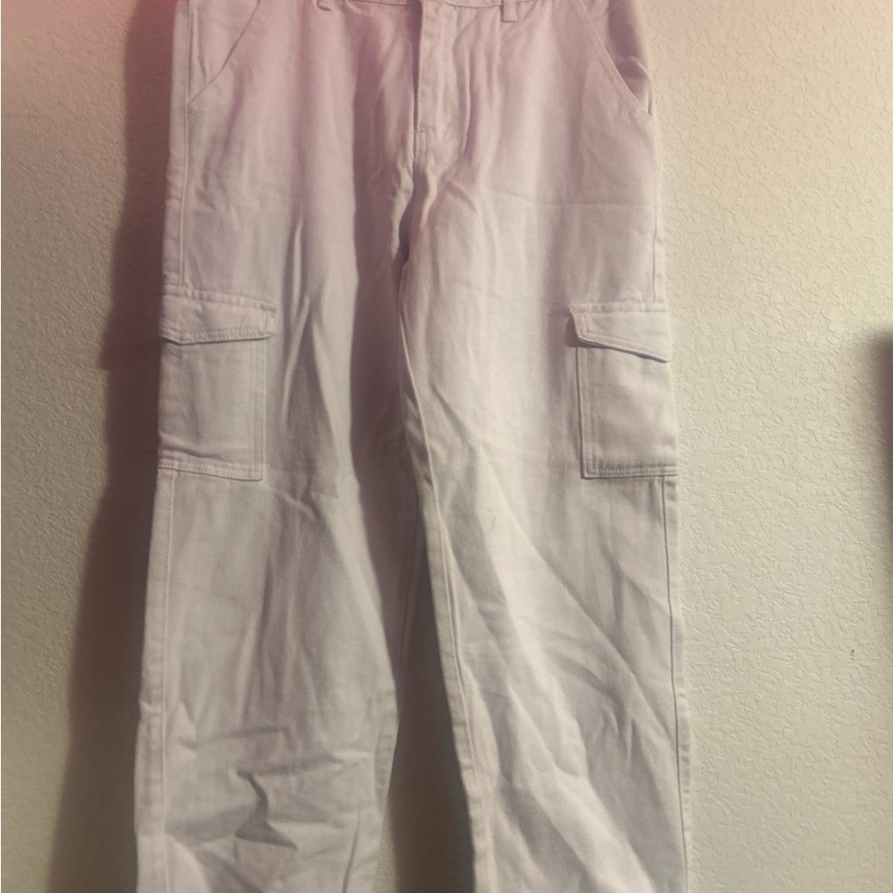 SHEIN Light Gray Cargo Pants for Men